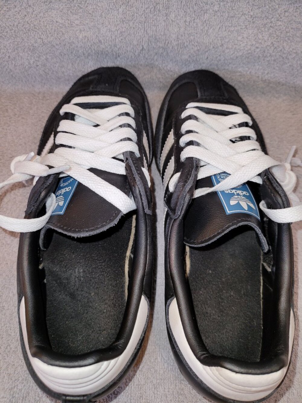 Adidas Samba Women's Size 5.5 OG Black White Brown Gum Sneakers IG9031 (#1277) - Picture 4 of 16